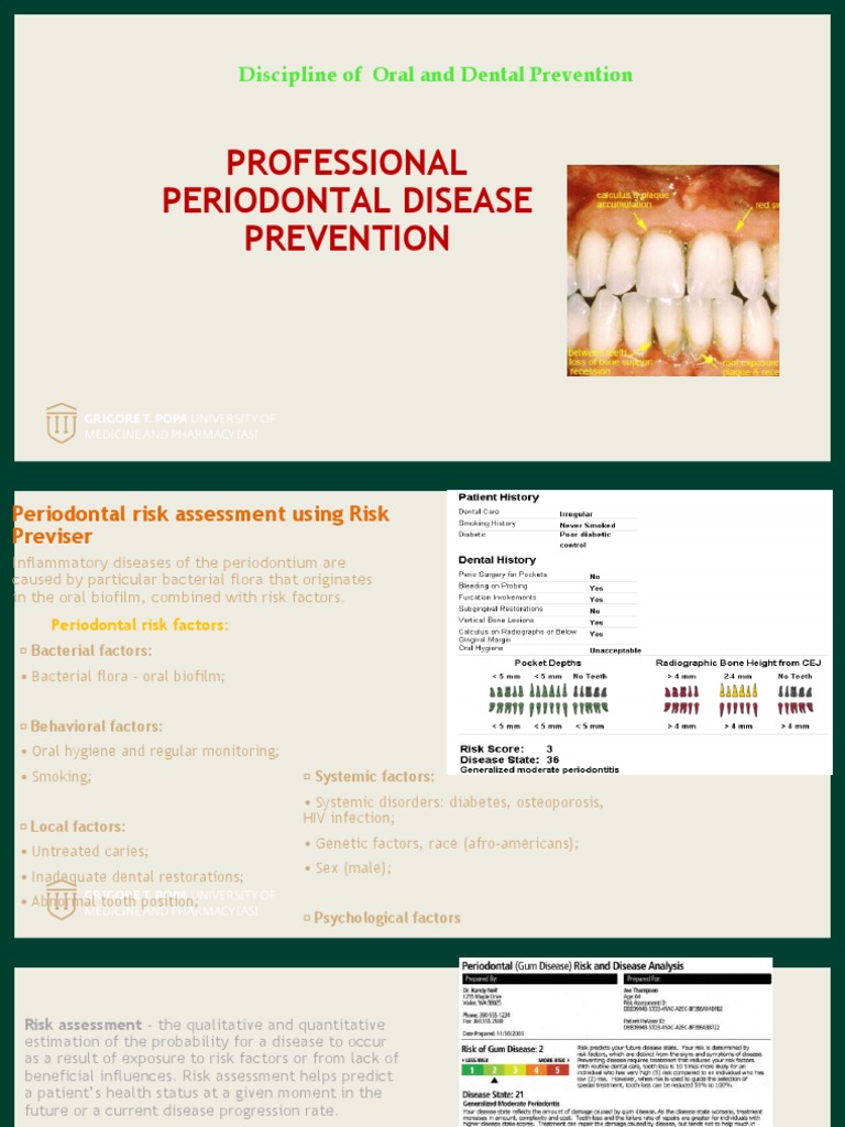 A Comprehensive Guide to Periodontal Disease Prevention Through Risk Assessment and Non-Surgical ...