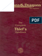 TSR 2111 PHBR2 The Complete Thief's Handbook