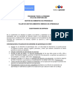 Actividad de entrada. Gestión de ambientes híbridos de aprendizaje 03122020