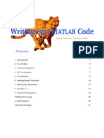 writting fast matlab code