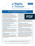 As A Taxpayer: Your Rights