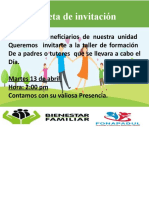 Invitacion Control Social