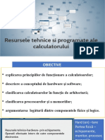 Resursele Calculatorului