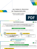 Manual de transcripción UIC