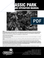 Jurassic Park: Service and Operation Manual Service and Operation Manual