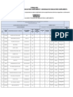 Formulario Especificaciones Tecnicas y Adicionales de Obligatorio Cumplimiento.