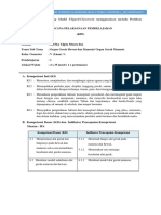 RPP Blended Learning Model Flipped-Classroom Menggunakan Metode Problem Based Learning