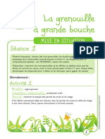 Fiche Grenouille