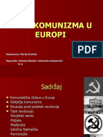 Slom Komunizma U Europi