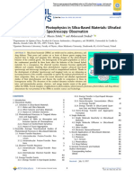 Photochemistry and Photophysics in Silica-Based Ma