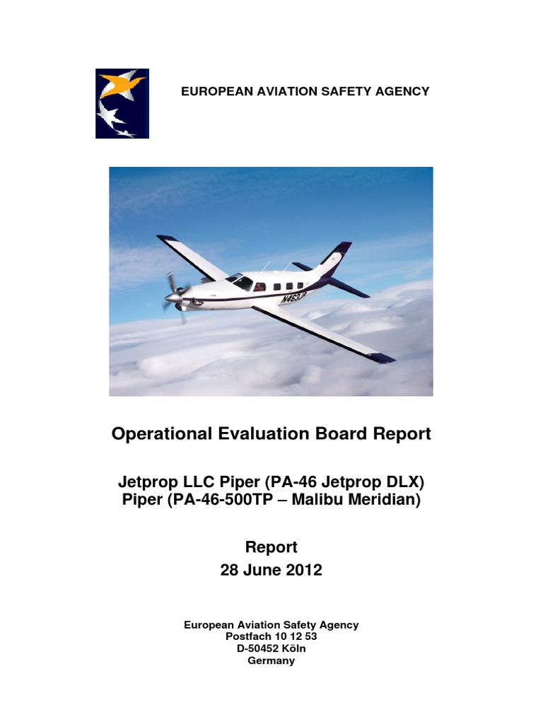 Pilot Training for Piper PA-46 Variants | PDF | Aviation