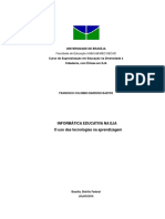 Informática Educativa Na Eja O Uso Das Tecnologias Na Aprendizagem