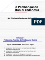 Materi 9 Konsep Pembangunan Kesehatan Di Indonesia