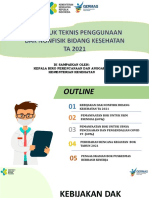 #2 Sosialisasi Juknis DAK Nonfisik 2021 - Karoren