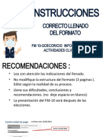 Instrucciones FM 10 Eg-2021 CLV