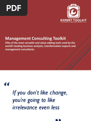 The Management Consulting Toolkit_ Fifty of the most versatile an