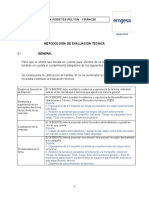 2.3.2 Metodologia de Evaluación Ofertas 2.3