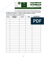 Fl-Sac-Pr-Fr-001registro, Informacion de Normas Generales para Ingresar A La Planta Flora Lab