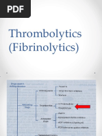 Thrombolytics (Fibrinolytics)