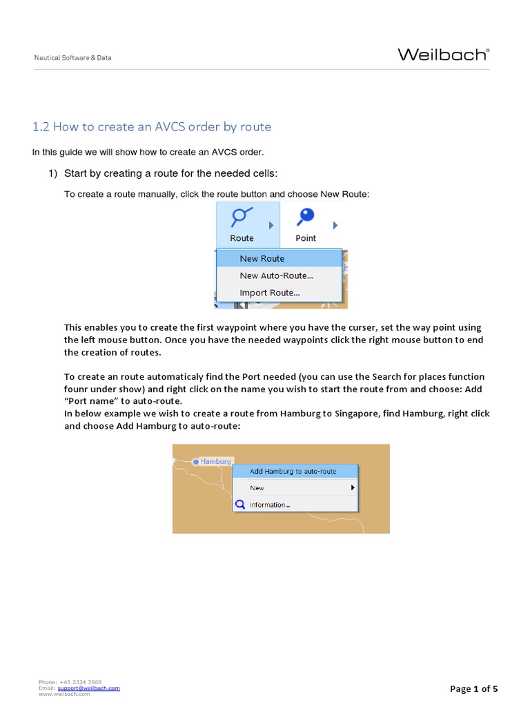 Creating AVCS Orders in Autoroute 2010 | PDF | Computer Architecture ...