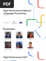 EMNLP 2020 Tutorial High Performance NLP