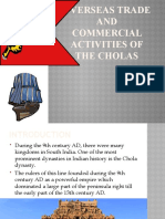 Overseas Trade and Commercial Activities of The Cholas