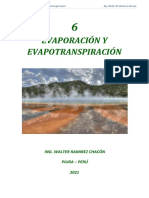 Evaporación y Evapotranspiración