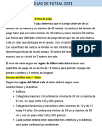 Reglas de Fútbol Sala 1