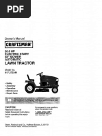 Craftsman Model 917.272244 Owner's Manual