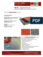 PORPLASTICFUN 40 playground surface system