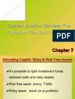 Capital Allocation Between The Risky and The Risk-Free Asset