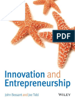 John Bessant, John R. Bessant, Joe Tidd - Innovation and Entrepreneurship-Wiley (2015)