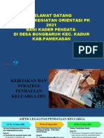 Pendataan Keluarga 2021: Membangun Satu Data Keluarga Indonesia