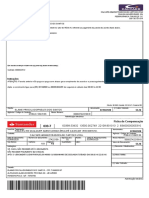 Boleto de parcela de acordo de R$ 53,16 vencendo em 07/08 referente ao contrato 0000022512