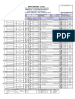 Registro Diario de Atención y Otras Actividades de Salud Puesto de Salud Cruz Blanca