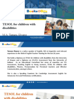 TESOL For Children With Disabilities