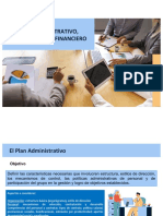 Presentación Plan Administrativo Económico y Financiero