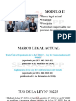 Marco legal y principios de contrataciones públicas