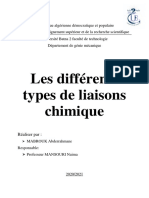 liason chimique