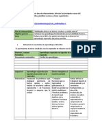 Formato Para Plan de Reforzamiento