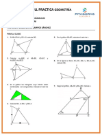 Problemas de congruencia de triángulos