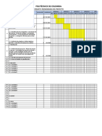 Formato Cronograma Del Proyecto