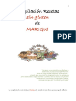 Recopilacion de Recetas Sin Gluten