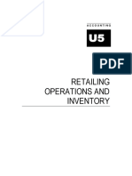 Week 7 Unit 5 Retailing Operations and Inventories