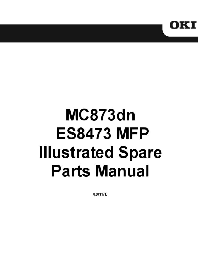 MC873dn ES8473 MFP Illustrated Spare Parts Manual | Download Free PDF ...