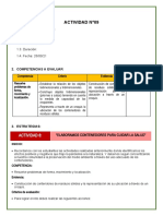 5° Grado - Actividad N°09 - 25 de Marzo