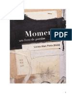 Momentos - Um Livro de Poesias - de Lucas Kidd