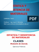 12° - CLASES - Ejercicios Prácticos - Momento de Inercia - E y RM - 2021