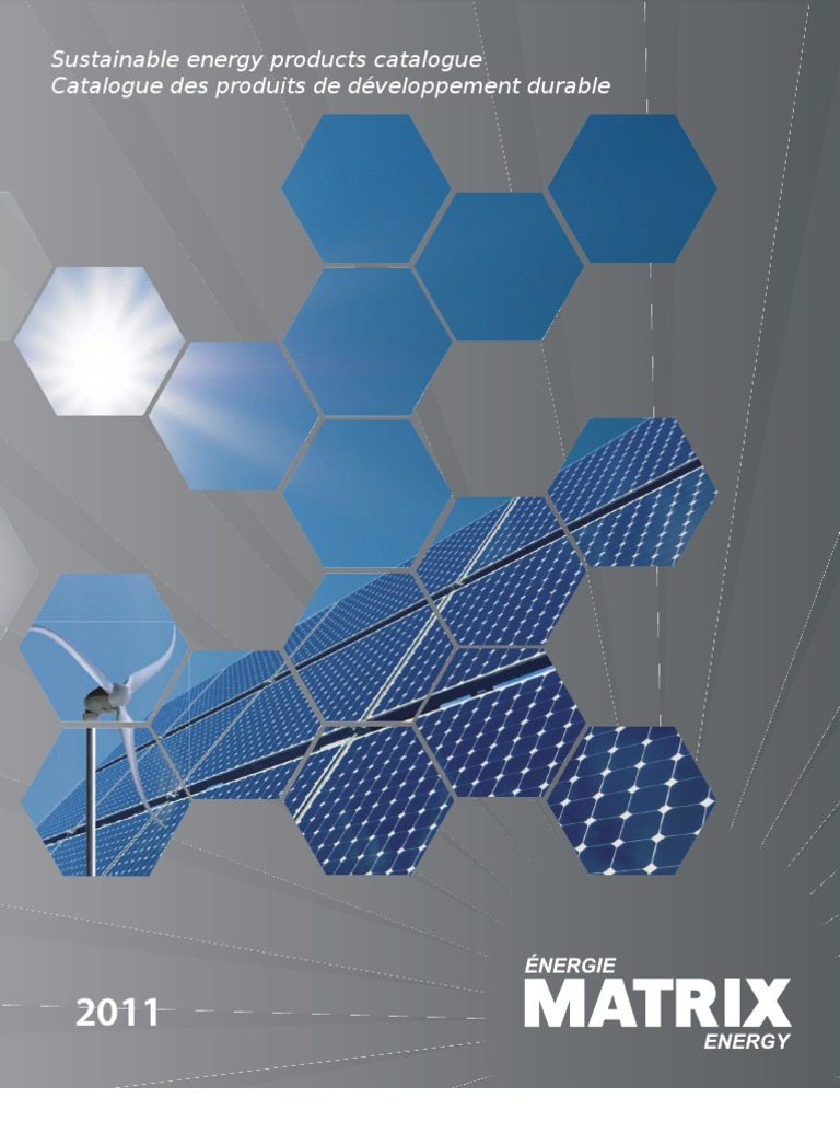 Matrix Energy Catalogue 2011 | PDF | Grandeur physique | Physique