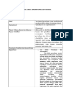 Review Jurnal Dengan Topik Audit Internal (BLM Jadi)